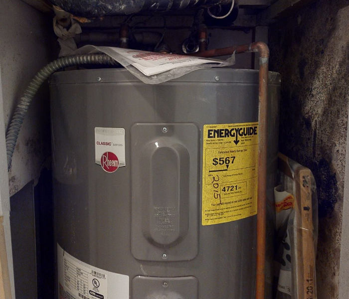 Water heater in closets 